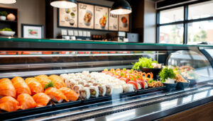 A&M Sushi & Bowls meny – priser, öppettider och platser